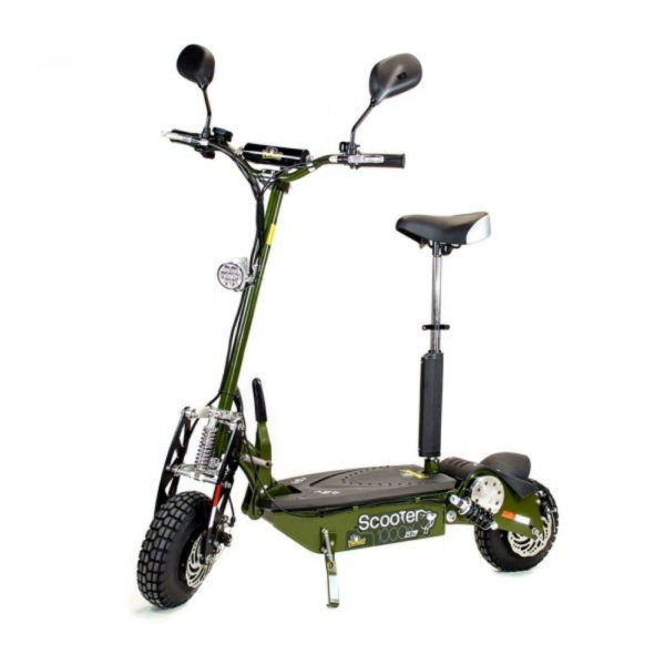 Scooter Patinete Eletrico 1000w 48v Atinge Ate 42 Km/H Verde Twodogs two dogs