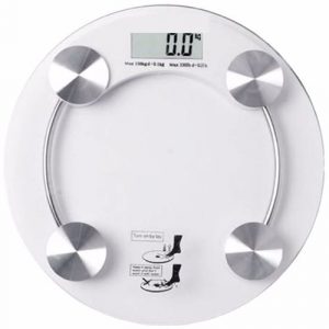 Balança Digital Vidro Temperado 180kg Residencial Academia