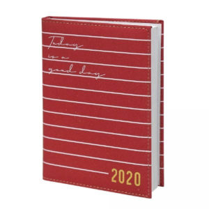 Agenda Executiva Feminina Mini Vermelha 2020 Dac