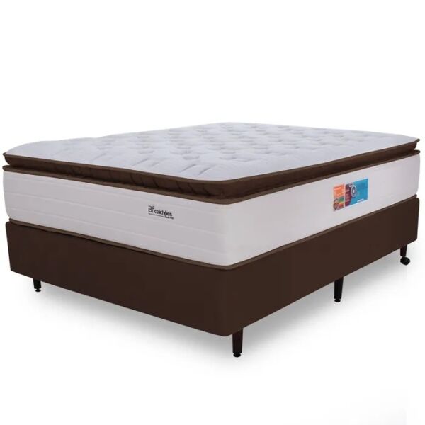 Cama Box Queen Sensation Mola Ensacada Premium 158x198 BF Colchões