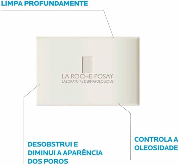 La Roche-Posay Effaclar Sabonete Dermatológico Antioleosidade Antiacne 80g - Imagem 6