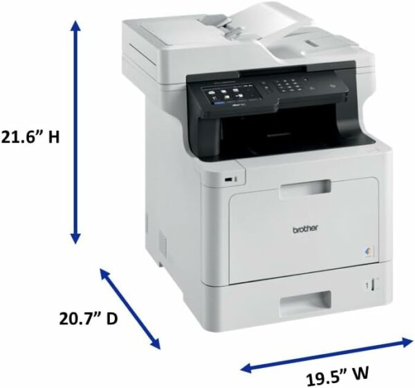 Multifuncional LASER Colorida Brother MFCL8900CDW - Imagem 2