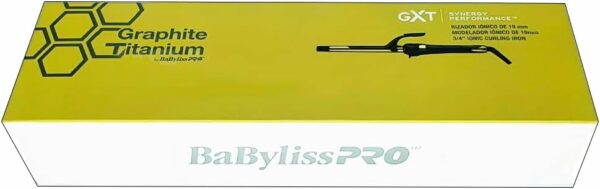 Modelador Babyliss Pro Graphite Titanium Gxt Barril 19mm - Imagem 2
