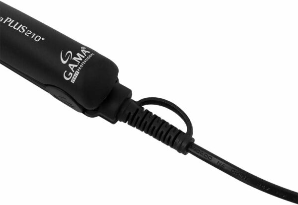 Prancha Para Cabelo Alisadora Gama Italy Eleganza Plus 210°c Bivolt Preta - Imagem 2