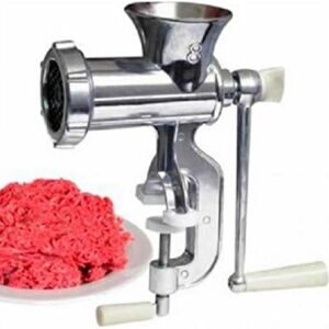 Moedor De Carne Alimentos Multiuso Manual Máquina Alumínio