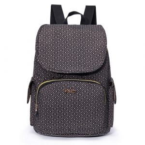 MOCHILA MARQUESA Feminina Marquesa Estampada Spector Preta