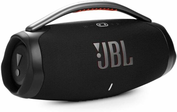 Caixa de Som Bluetooth Boombox Prova D'água e Poeira Preto JBL - Imagem 7