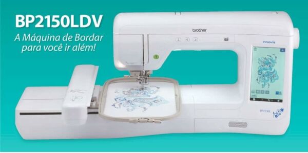 Maquina Brother BP 2150 Bordados Eletronica - Imagem 3