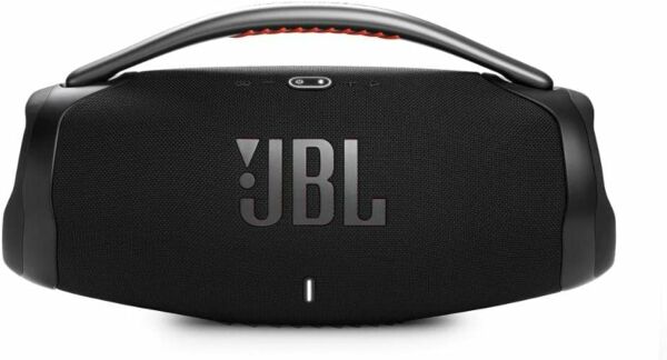 Caixa de Som Bluetooth Boombox Prova D'água e Poeira Preto JBL - Imagem 4