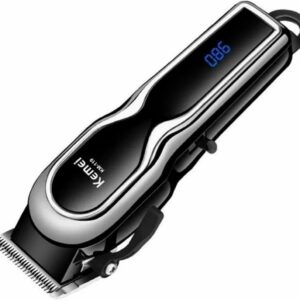 Maquina De Corte Cabelo Profissional 15w Kemei Km-119 Sem Fio Bivolt