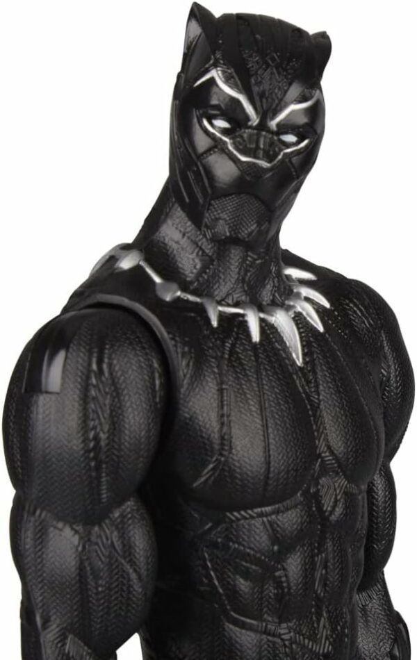 Boneco Marvel Titan Pantera Negra Preto – Hasbro - Imagem 5