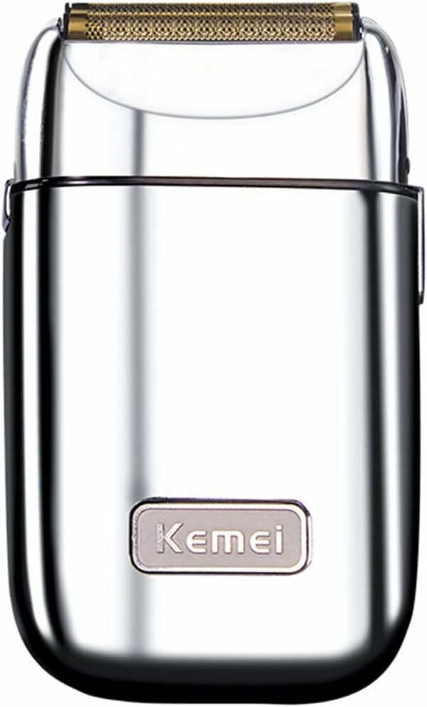 KEMEI Barbeador Elétrico Recarregável Profissional - Imagem 2