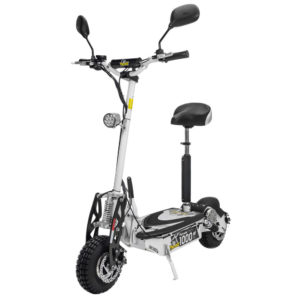 Patinete Scooter Elétrico Two Dogs 1000w 48v Com Computador De Bordo Branco