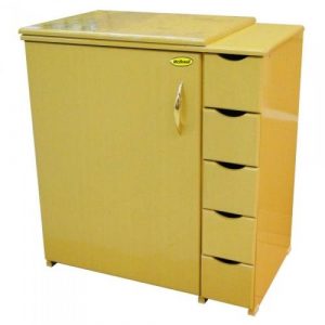 Gabinete Luxo 5 gavetas para Máquina de Costura Doméstica