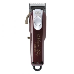 Máquina corte de cabelo Wahl Clipper - Magic Clip Cordless Wahl, 08148-048, Vermelha