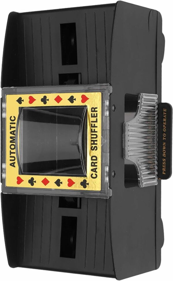 Embaralhador Automático Misturador Cartas Baralho Jogo Truco - Imagem 2
