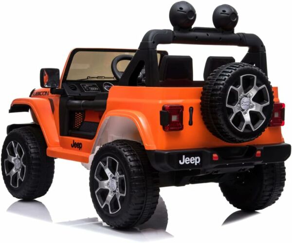Jeep Wrangler Laranja R/C 12V Bandeirante - Imagem 3