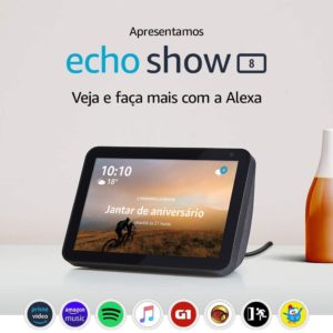 Echo Show 8 Smart Speaker tela de 8" Alexa