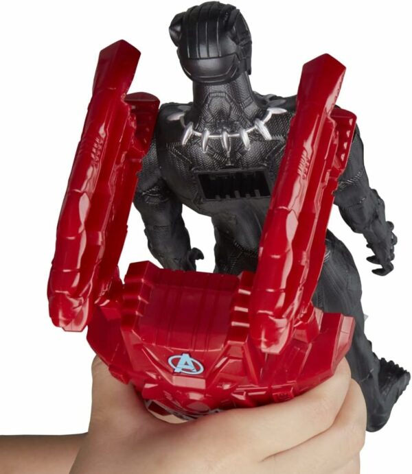 Boneco Marvel Titan Pantera Negra Preto – Hasbro - Imagem 3