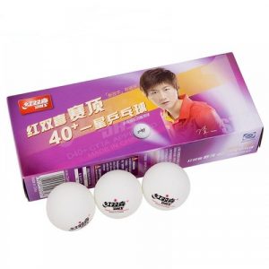 Bola para Tênis de Mesa CellFree Dual 1 Estrela (10 und) - DHS