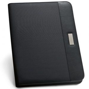 Pasta Executiva Congresso A4 Edge com Ziper TopGet Preto