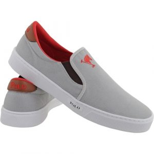 Tenis Masculino Sapato Polo Joy Iate Com Elástico Cinza