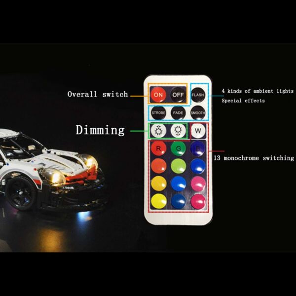 Lego Technic - Porsche 911 Rsr - Imagem 4