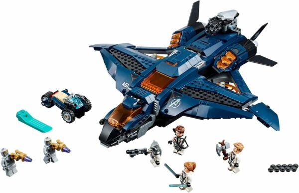 Lego 76126 Marvel Vingadores Ultimato Quinjet Avengers - Imagem 3