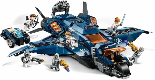 Lego 76126 Marvel Vingadores Ultimato Quinjet Avengers - Imagem 4