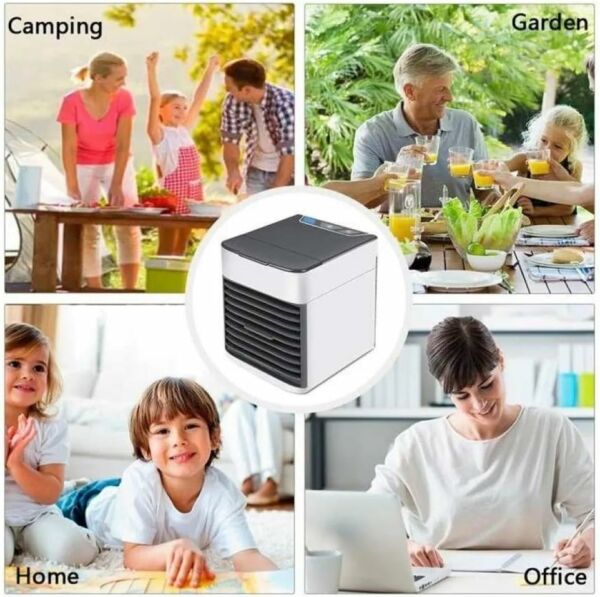 Mini Ar condicionado Portátil USB Purifica Umidifica Esfria Tomate MLF-003 - Imagem 4