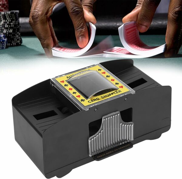 Embaralhador Automático Misturador Cartas Baralho Jogo Truco - Imagem 5