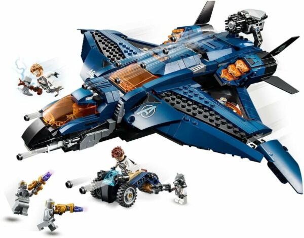 Lego 76126 Marvel Vingadores Ultimato Quinjet Avengers - Imagem 5