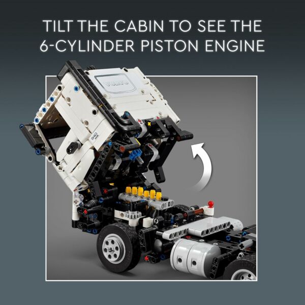 LEGO Technic Caminhão FMX e Escavadeira Elétrica EC230 da Volvo 42175 - Imagem 6