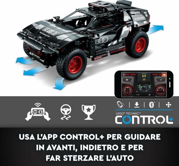 LEGO Set Technic 42160 Audi RS Q e tron 914 peças - Imagem 2