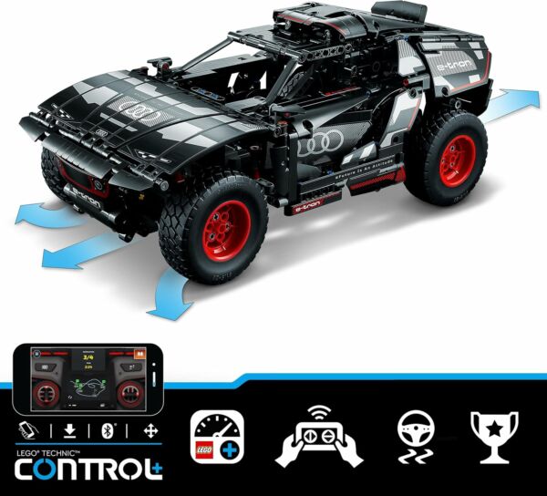 LEGO Set Technic 42160 Audi RS Q e tron 914 peças - Imagem 4