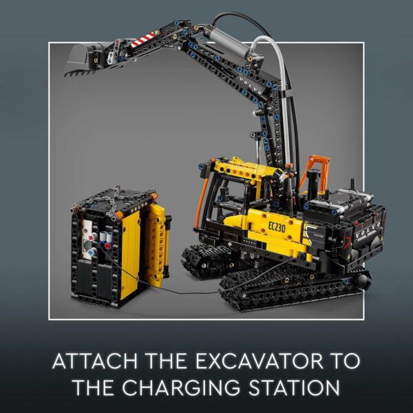 LEGO Technic Caminhão FMX e Escavadeira Elétrica EC230 da Volvo 42175 - Imagem 4