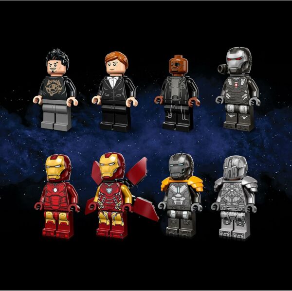 LEGO Avengers - Disney - Marvel - Ultimato - Salão de Armaduras do Iron-Man - Imagem 3
