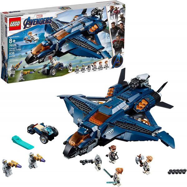 Lego 76126 Marvel Vingadores Ultimato Quinjet Avengers