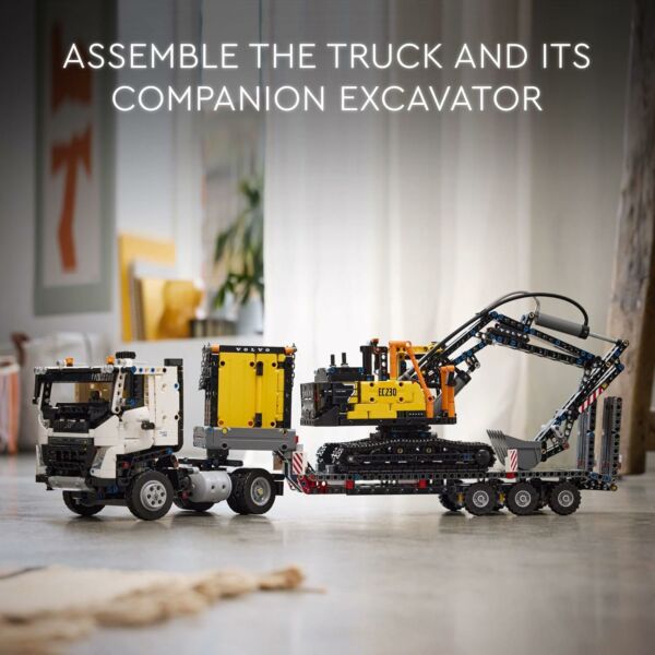 LEGO Technic Caminhão FMX e Escavadeira Elétrica EC230 da Volvo 42175 - Imagem 2