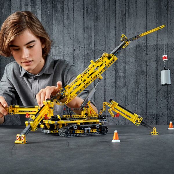 LEGO Technic - Guindaste sobre Esteiras - Imagem 3