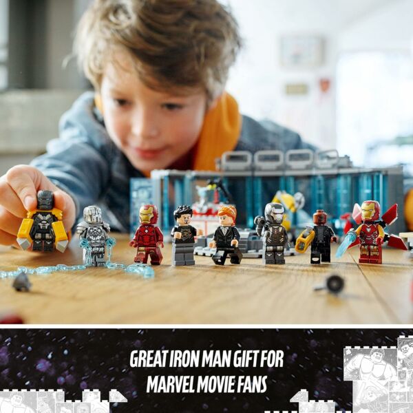 LEGO Avengers - Disney - Marvel - Ultimato - Salão de Armaduras do Iron-Man - Imagem 6