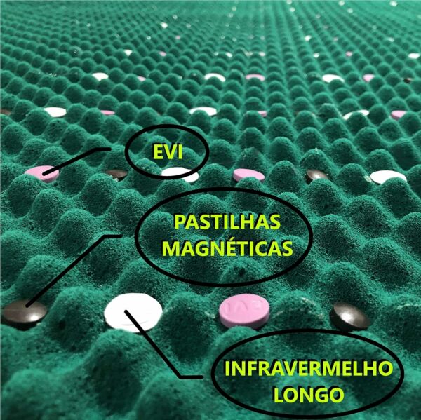 Colchão Magnético Queen INFINIT Massageador Bio Quântica + Box Baú - Imagem 9