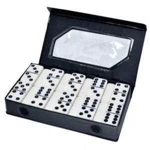 Jogo De Domino Profissional branco Grosso Super Resistente