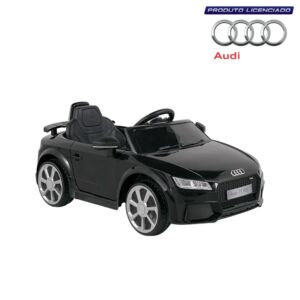 Carro Elétrico Infantil Audi TT RS Elétrico 12V Preto Bel