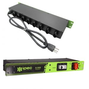 Filtro De Linha Régua Rack Com Disjuntor 20a Ipec Mod Dj 5000