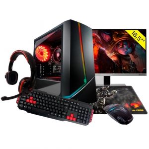 Pc Gamer Completo G-Fire Htg-634 AMD Ryzen 5 4.2Ghz 8Gb