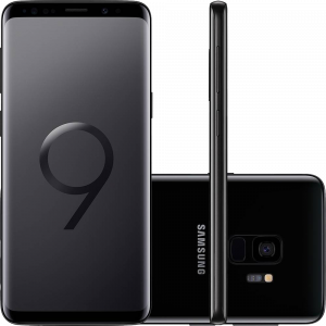 Smartphone Samsung Galaxy S9 Dual Chip Android 8.0 Tela 5.8" Octa-Core 2.8GHz 128GB 4G Câmera 12MP - Preto