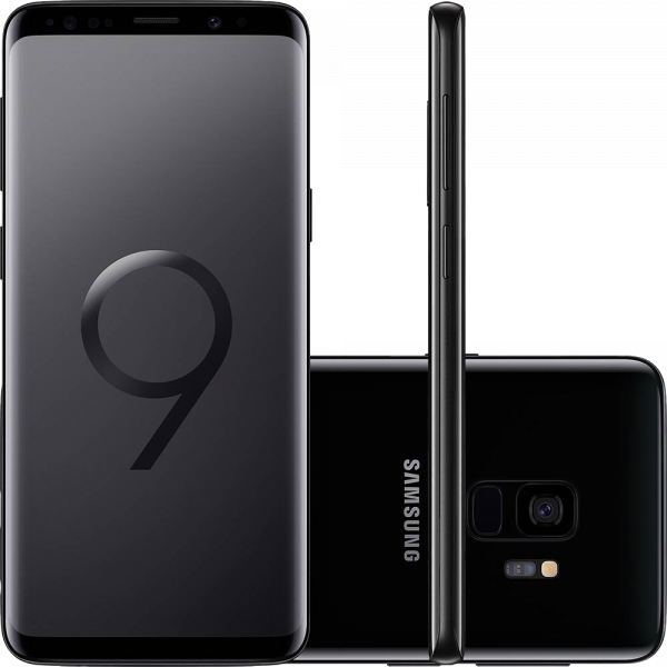 Smartphone Samsung Galaxy S9 Dual Chip Android 8.0 Tela 5.8" Octa-Core 2.8GHz 128GB 4G Câmera 12MP - Preto