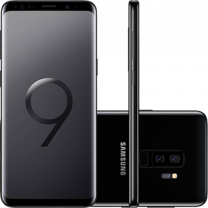 Smartphone Samsung Galaxy S9+ Dual Chip Android 8.0 Tela 6.2" Octa-Core 2.8GHz 128GB 4G Câmera 12MP Dual Cam - Preto