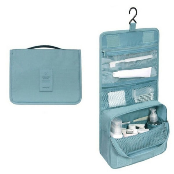 Necessaire Organizadora De Higiene Para Viagem Em Nylon